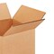 25 pcs Corrugated Shipping Boxes Durable Kraft Cardboard 6 x 6 x 4 Inch